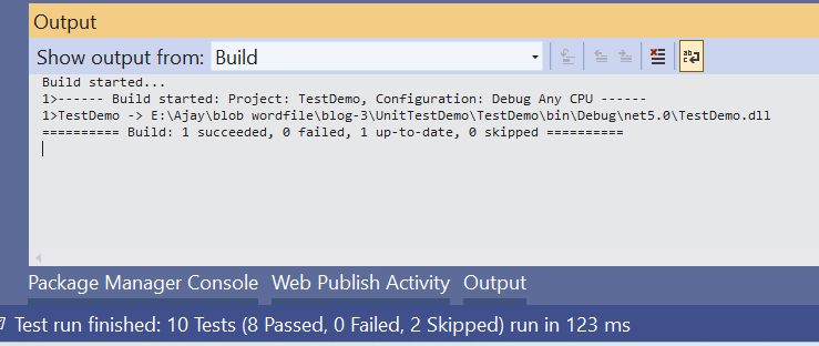 Ignore attribute Unit Testing in ASP.NET Core using MSTest Framework: Tutorial