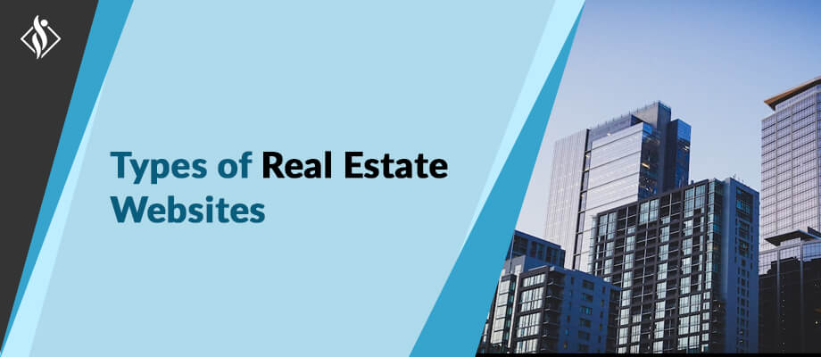 What are the types of real estate websites